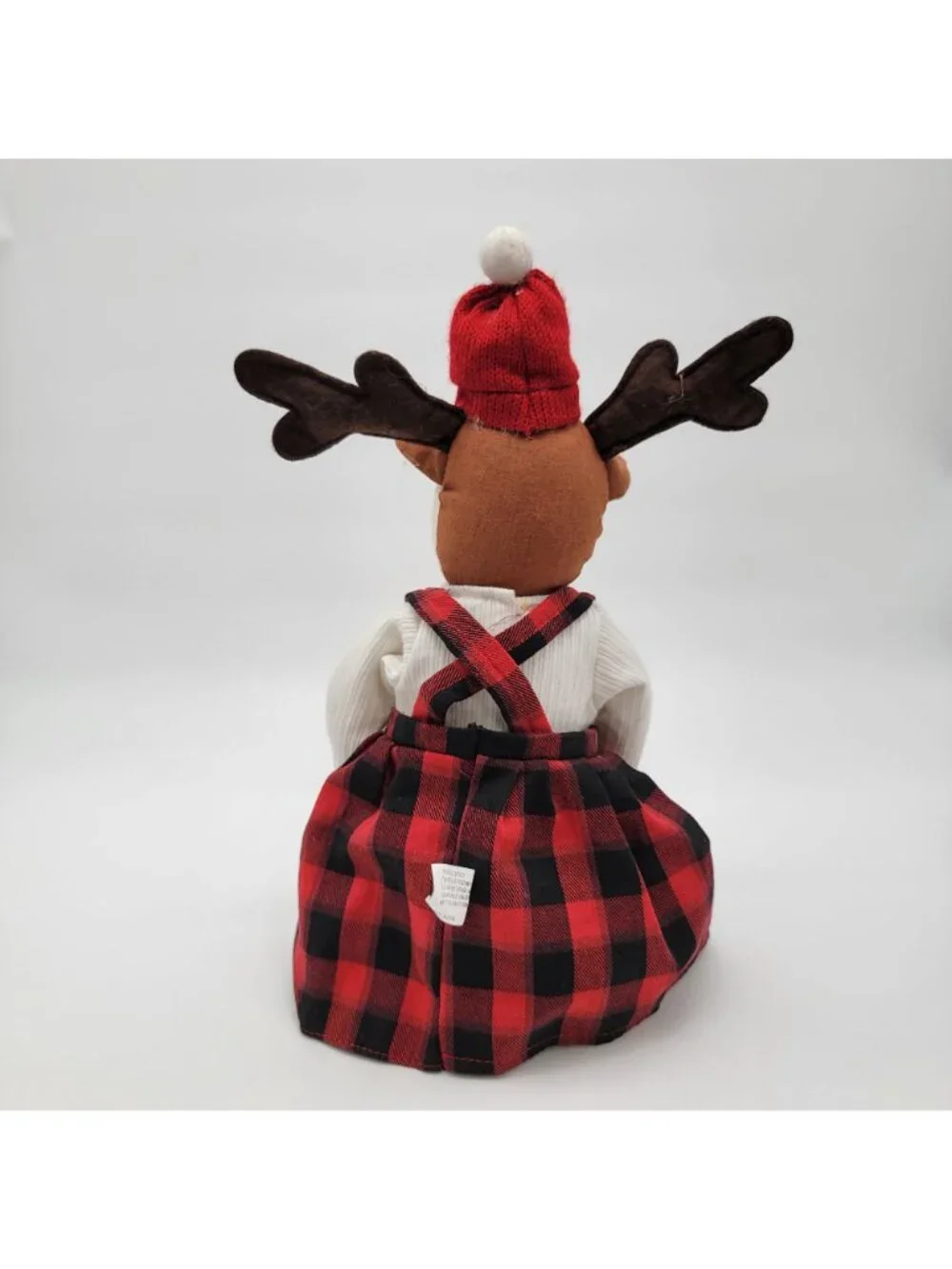 Pier 1 Imports Weighted Reindeer Christmas Decoration